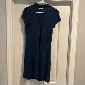 American Eagle Outfitters Navy V-Neck Mini Dress